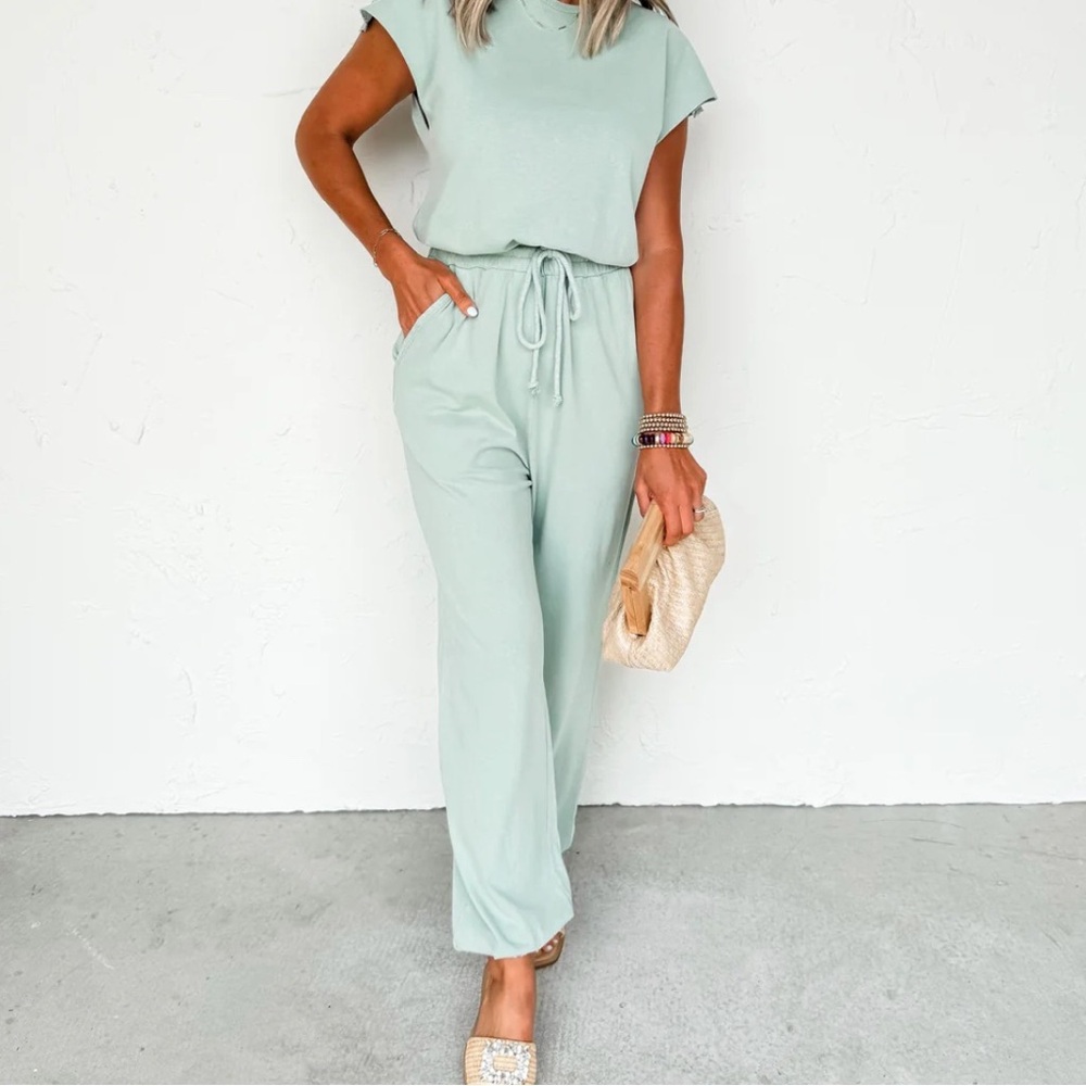 HYFVE Light Green Women's Jumpsuit